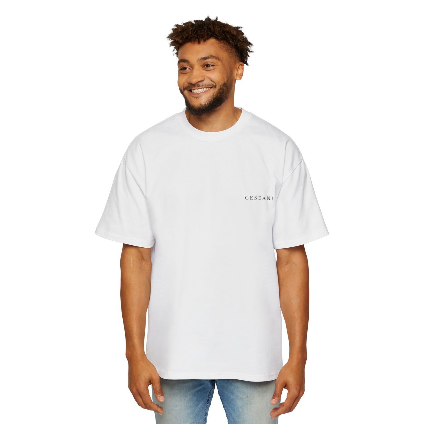 Men's "Made in Lisbon" Heavy Oversized Tee