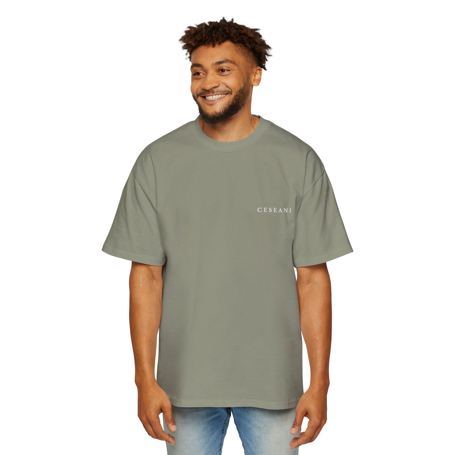 Men's "Made in Lisbon" Heavy Oversized Tee