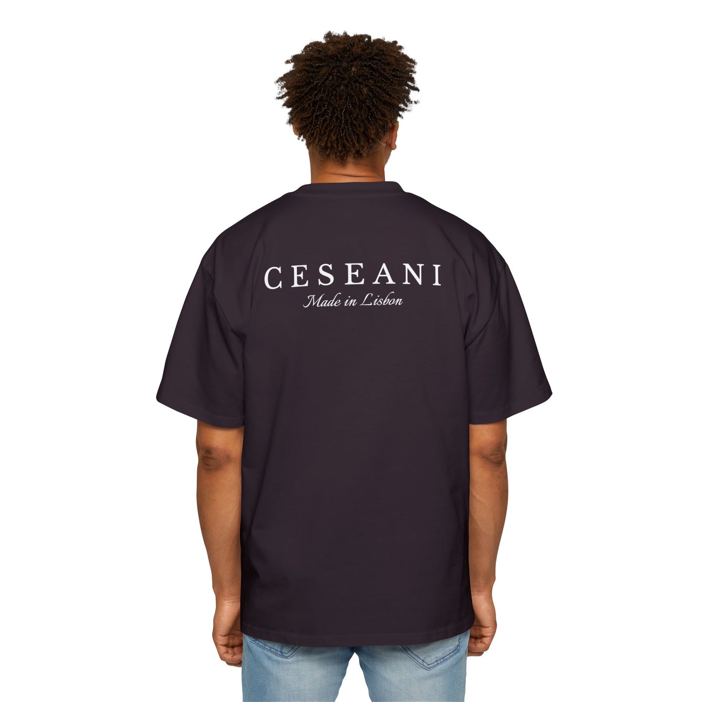 Men's "Made in Lisbon" Heavy Oversized Tee