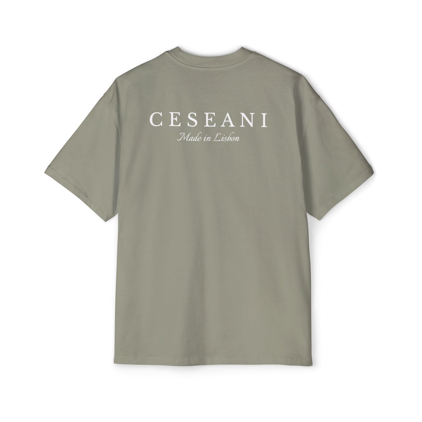 Men's "Made in Lisbon" Heavy Oversized Tee