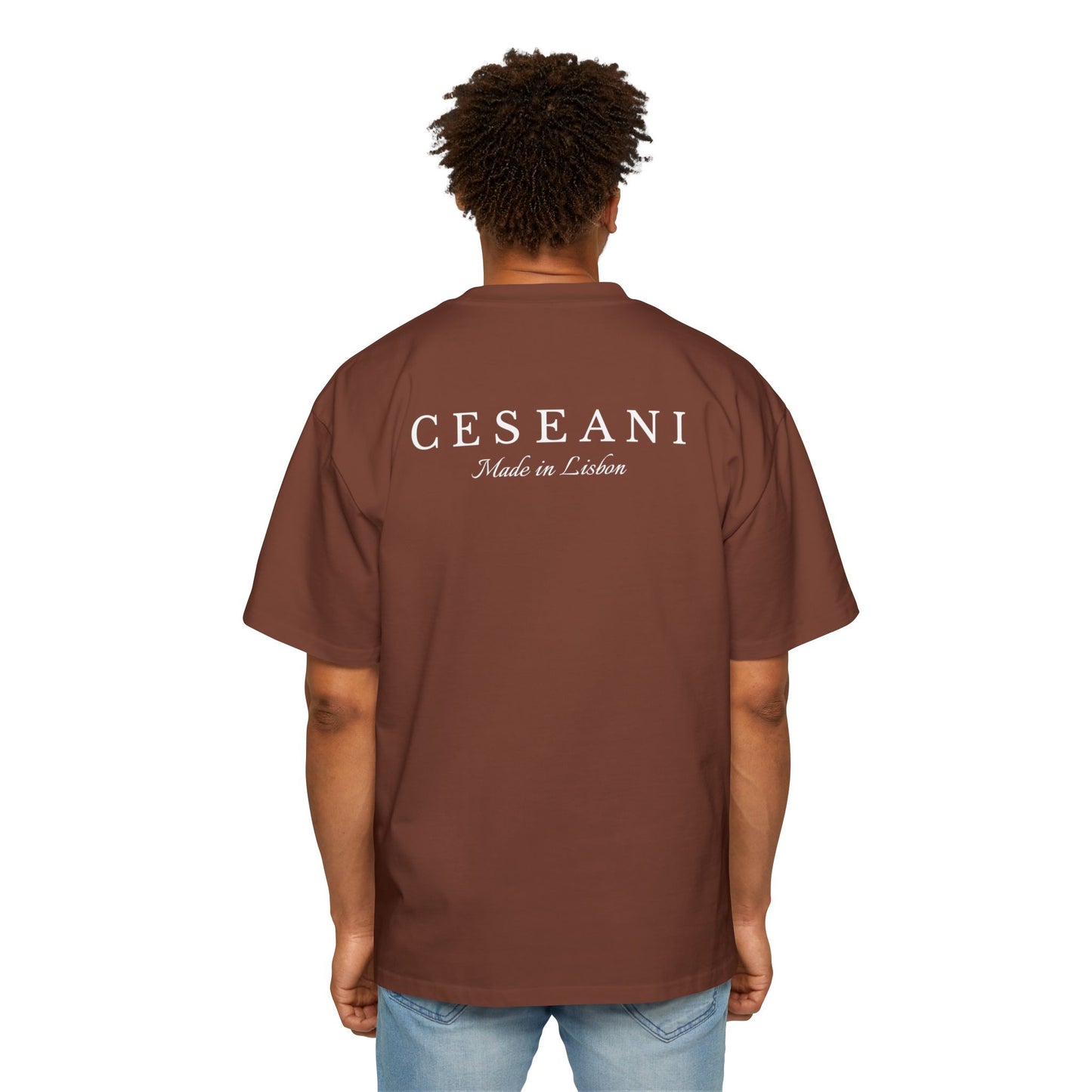 Men's "Made in Lisbon" Heavy Oversized Tee