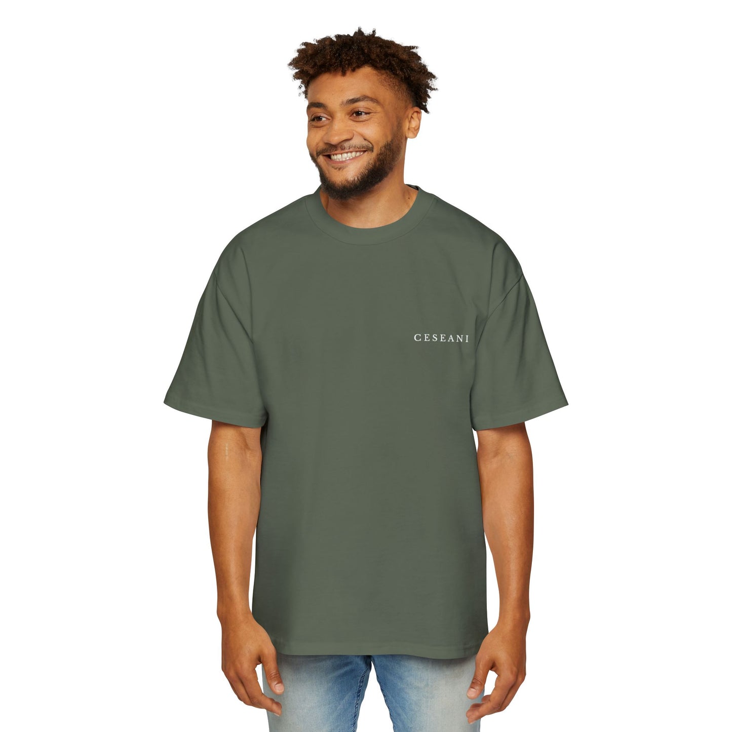 Men's "Made in Lisbon" Heavy Oversized Tee