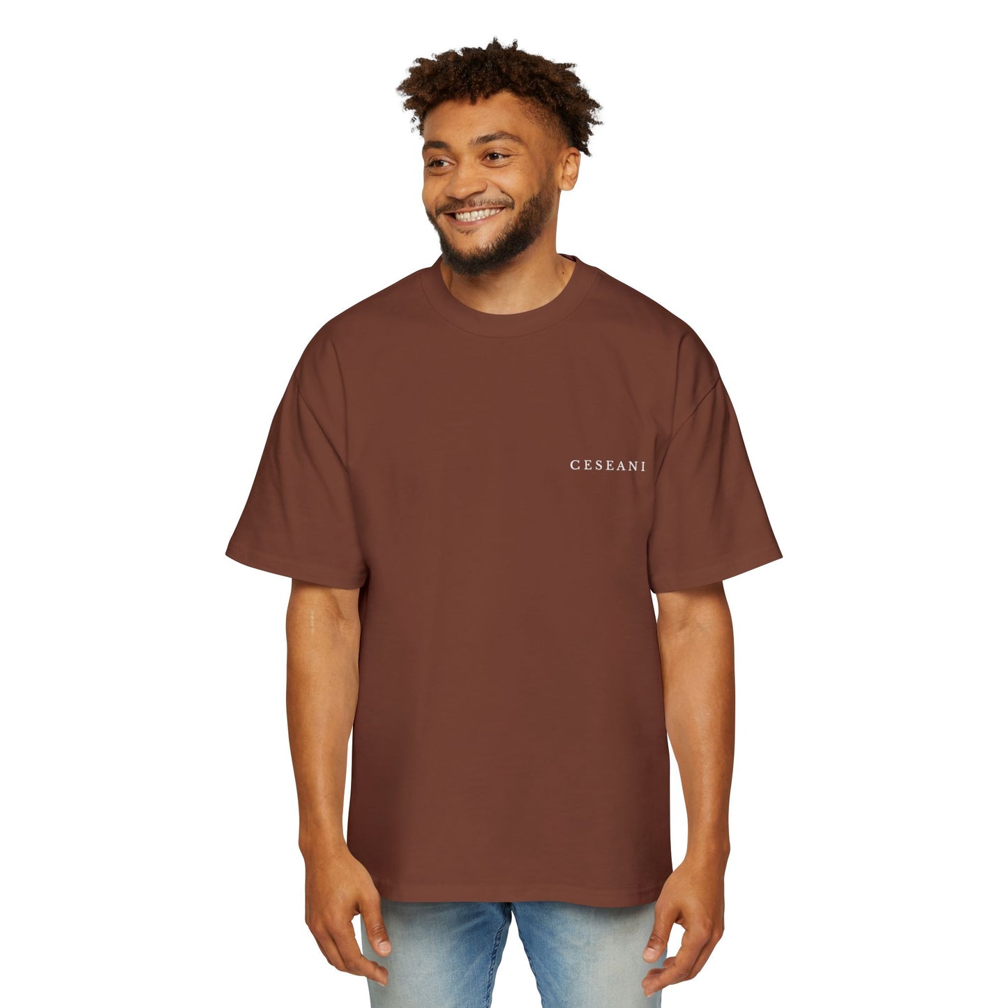 Men's "Made in Lisbon" Heavy Oversized Tee