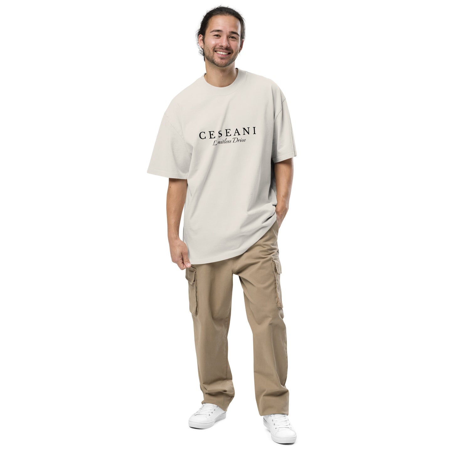 Ceseani Oversized faded t-shirt