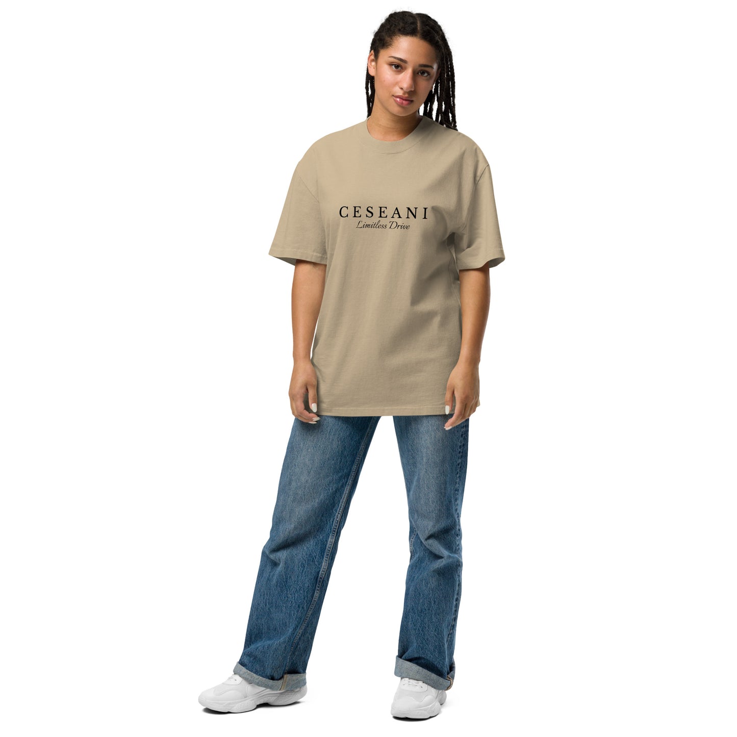 Ceseani Oversized faded t-shirt